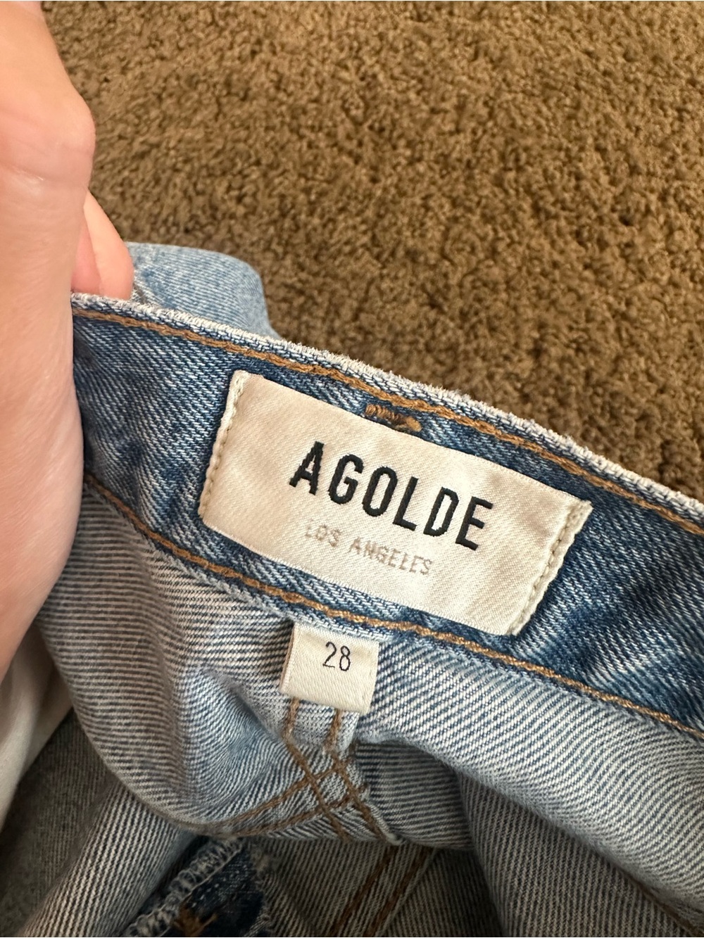 Agolde low slung baggy jeans - Picture 4 of 5
